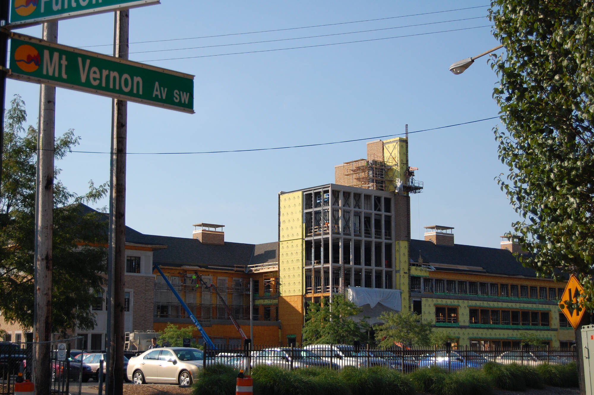 Construction of Seidman College of Business